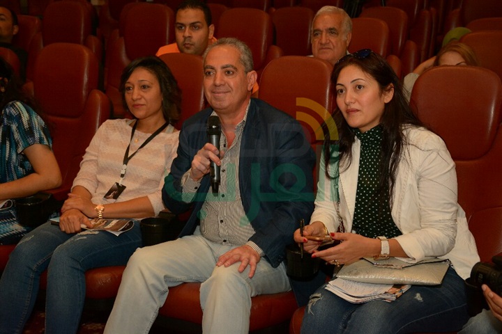 بالصور.. ‎ندوة الفنانه بياتريس علي هامش المهرجان