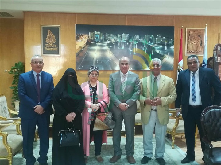 بالصور..جامعة كفر الشيخ تستقبل وفدًا من وزارة السياحة