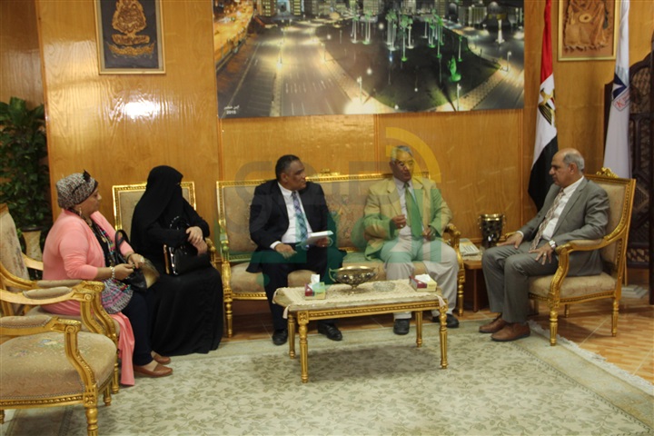 بالصور..جامعة كفر الشيخ تستقبل وفدًا من وزارة السياحة