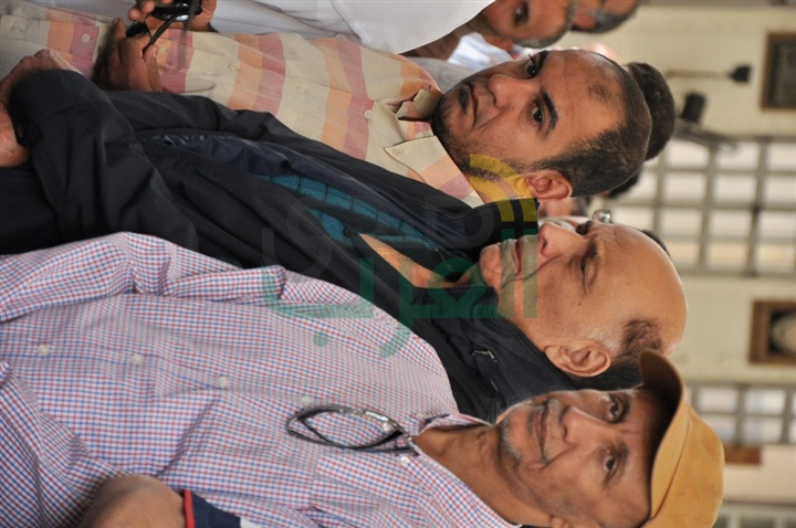 مصطفى قمر وعادل حسني وهاني خليفه فى وداع المخرج محمد راضي مصطفى قمر وعادل حسني وهاني خليفه فى وداع المخرج محمد راضي