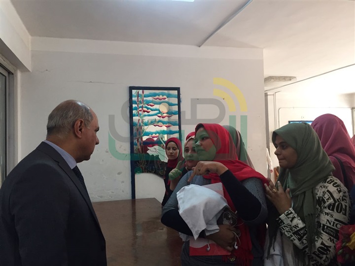 تزويد مدن جامعة كفر الشيخ بصالات للمذاكرة وكلودرات مياه 