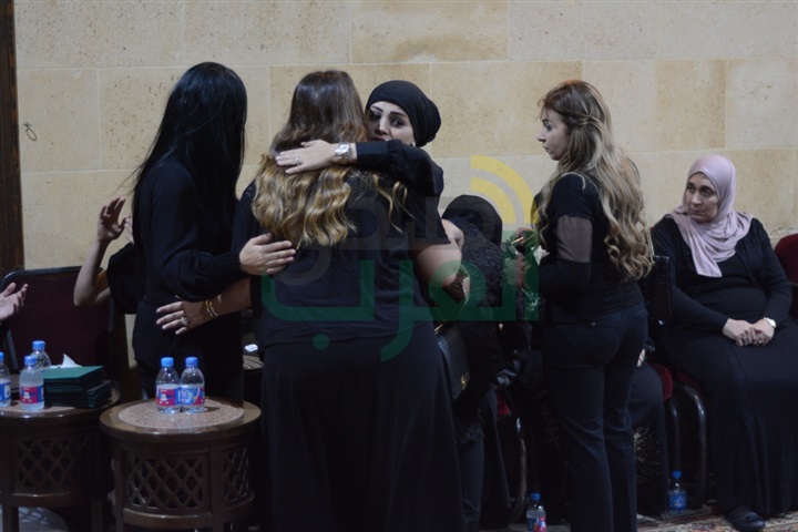 بالصور..عزاء داليا التونى بمسجد الحامدية الشاذلية 