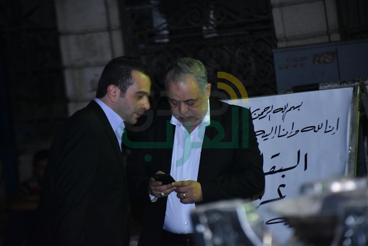بالصور.. بدء عزاء المخرج محمد راضي بمسجد عمر مكرم