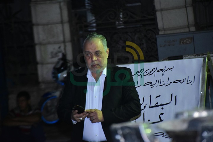بالصور.. بدء عزاء المخرج محمد راضي بمسجد عمر مكرم
