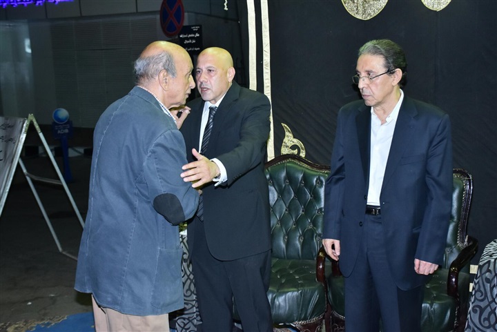 بالصور.. بدء عزاء المخرج محمد راضي بمسجد عمر مكرم