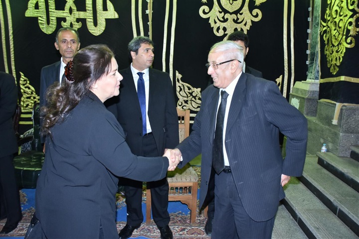 بالصور.. بدء عزاء المخرج محمد راضي بمسجد عمر مكرم