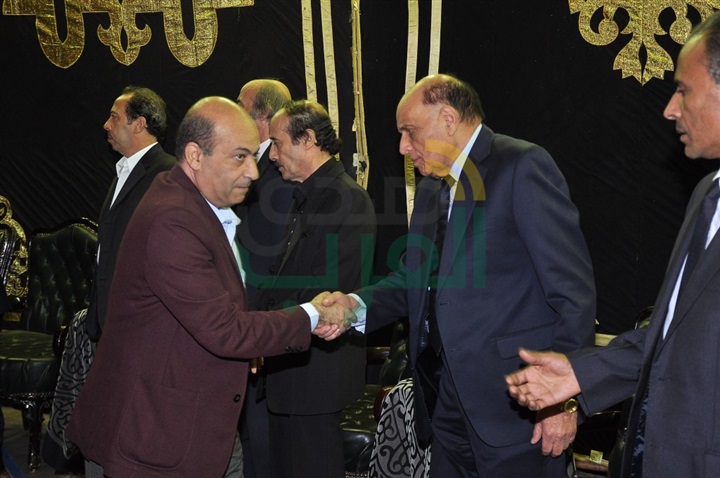 بالصور.. بدء عزاء المخرج محمد راضي بمسجد عمر مكرم