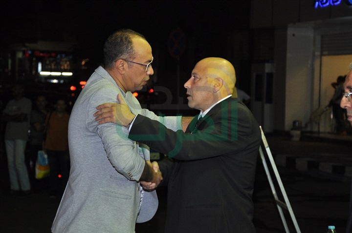 بالصور.. بدء عزاء المخرج محمد راضي بمسجد عمر مكرم