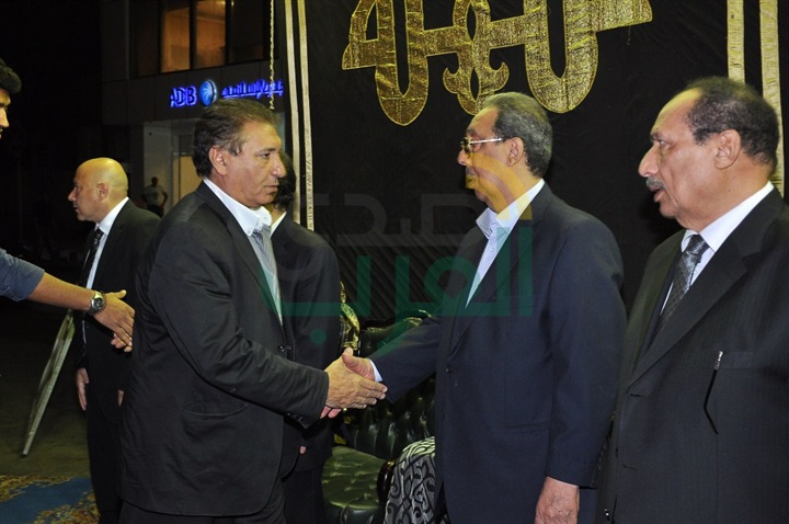 بالصور.. بدء عزاء المخرج محمد راضي بمسجد عمر مكرم