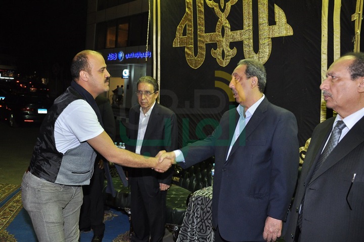 بالصور.. بدء عزاء المخرج محمد راضي بمسجد عمر مكرم