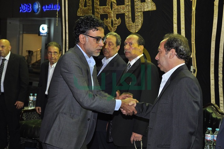 بالصور.. بدء عزاء المخرج محمد راضي بمسجد عمر مكرم
