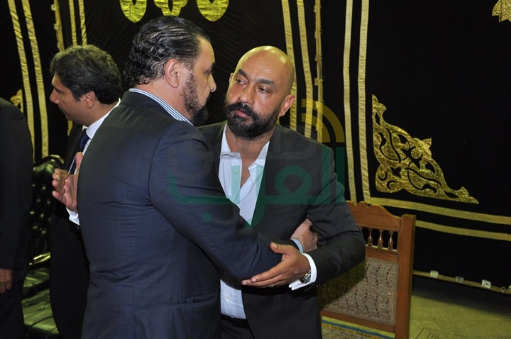 بالصور.. بدء عزاء المخرج محمد راضي بمسجد عمر مكرم
