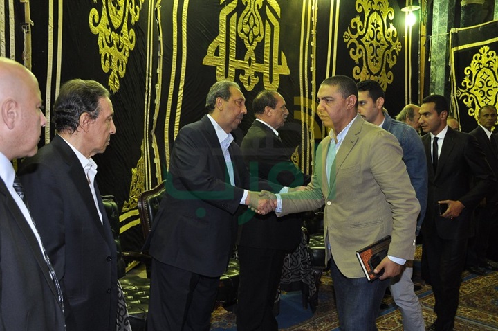 بالصور.. بدء عزاء المخرج محمد راضي بمسجد عمر مكرم