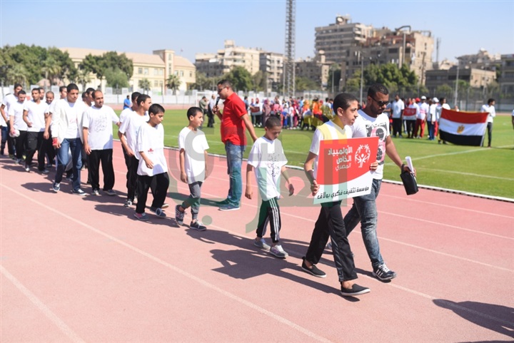 بالصور.. إنطلاق ألعاب ومسابقات الأولمبياد الخاص لفرع الجيزة