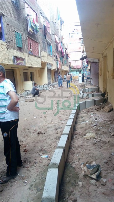 بالصور..  مبادرة شبابية تحت عنوان «طور شارعك» قادها شباب شبرا الخيمة
