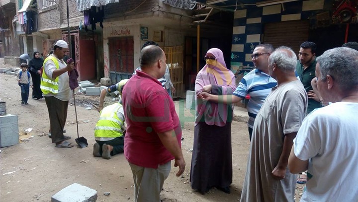بالصور..  مبادرة شبابية تحت عنوان «طور شارعك» قادها شباب شبرا الخيمة