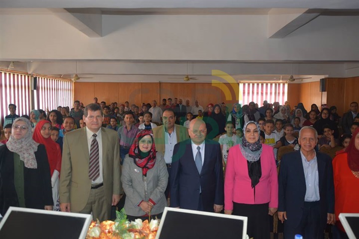 رئيس جامعة الزقازيق يفتتح المرحلة الثالثة من جامعة الطفل 