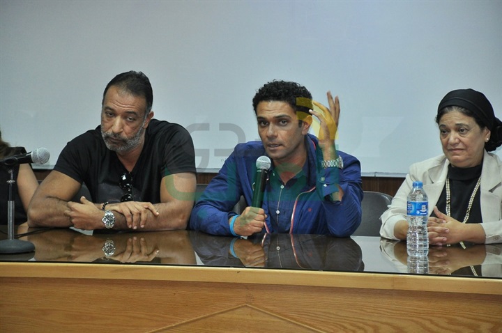 بالصور.. تكريم آسر ياسين و نجلاء بدرة من جامعة "الأهرام الكندية" بالصور.. تكريم آسر ياسين و نجلاء بدرة من جامعة "الأهرام الكندية"