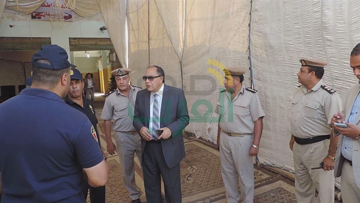 بالصور...مديرا أمن كفر الشيخ والبحث الجنائي يتفقدان مولد إبراهيم الدسوقي