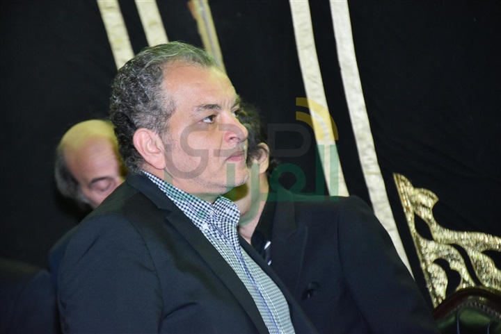 بالصور.. بدء عزاء المخرج محمد راضي بمسجد عمر مكرم