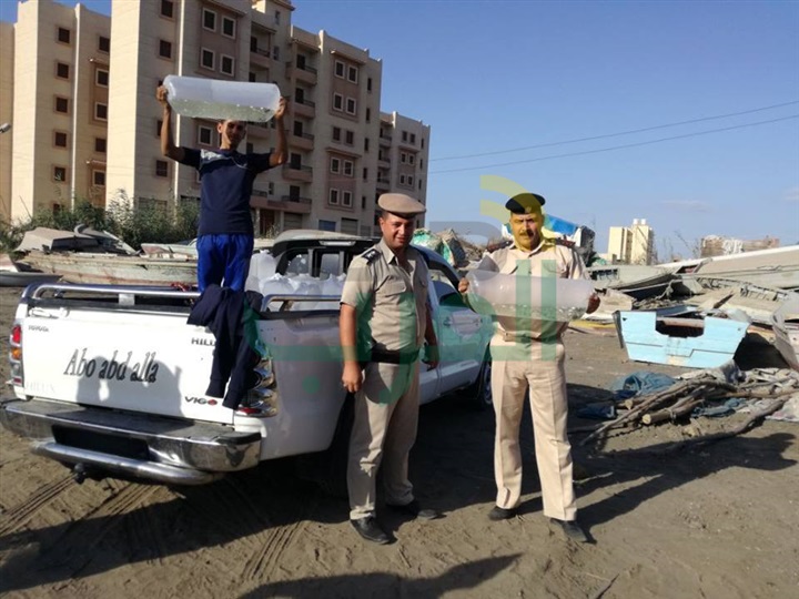 ضبط 3 سيارات محملة بـ84 بوكسة زريعة أسماك بكفر الشيخ