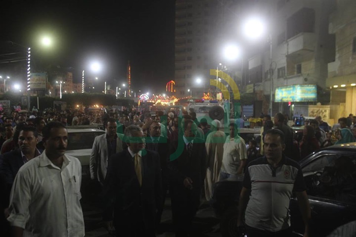 بالصور.. مساعد وزير الداخلية ومدير أمن كفر الشيخ يتفقدان ختامية مولد الدسوقي