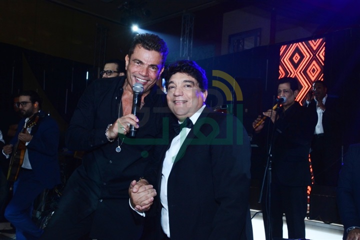 بالصور.. عمرو دياب يشعل حفل زفاف تامر عبد المنعم وأمنية الطوخي بالصور.. عمرو دياب يشعل حفل زفاف تامر عبد المنعم وأمنية الطوخي