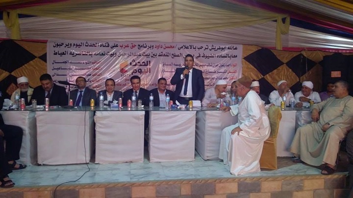 بالصور: الكفن ينهى خصومة ثأرية بين أولاد العم فى العياط