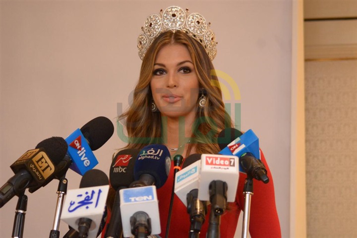 بالصور.. المؤتمر الصحفي لملكه جمال الكون الفرنسيه إيريس بالصور.. المؤتمر الصحفي لملكه جمال الكون الفرنسيه إيريس