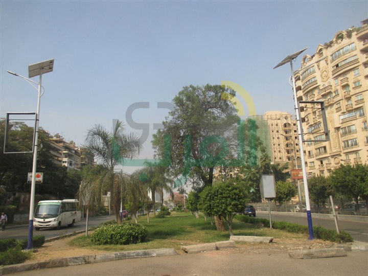 إنارة شارع الثورة بمصر الجديدة بالطاقة الشمسية بتكلفة 6.2 مليون جنيه