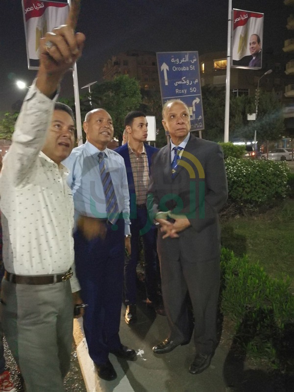 إنارة شارع الثورة بمصر الجديدة بالطاقة الشمسية بتكلفة 6.2 مليون جنيه