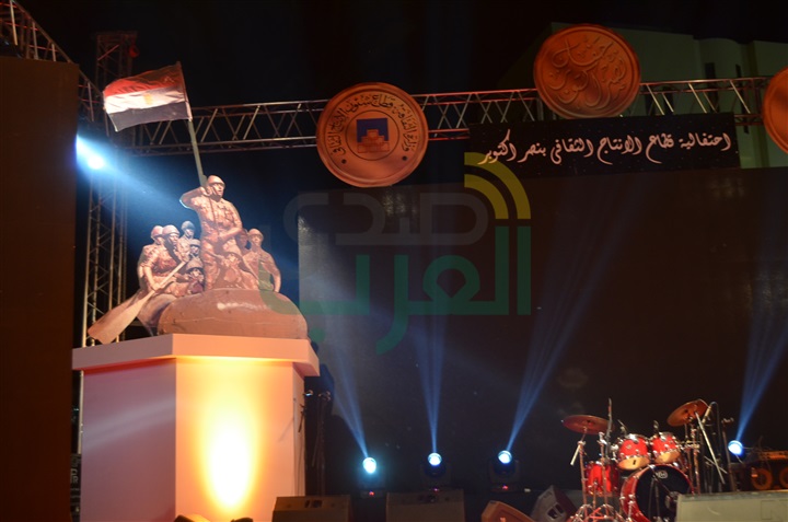 بالصور.. بدء حفل انتصارات اكتوبر الــ 44 بساحة الهناجر بالصور.. بدء حفل انتصارات اكتوبر الــ 44 بساحة الهناجر