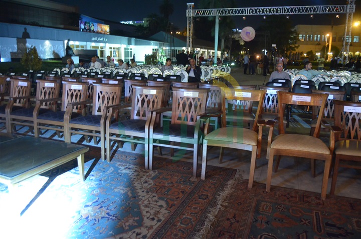 بالصور.. بدء حفل انتصارات اكتوبر الــ 44 بساحة الهناجر بالصور.. بدء حفل انتصارات اكتوبر الــ 44 بساحة الهناجر