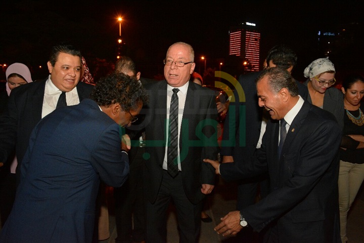بالصور.. بدء حفل انتصارات اكتوبر الــ 44 بساحة الهناجر بالصور.. بدء حفل انتصارات اكتوبر الــ 44 بساحة الهناجر