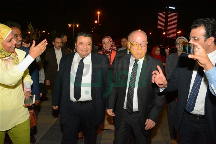 بالصور.. بدء حفل انتصارات اكتوبر الــ 44 بساحة الهناجر بالصور.. بدء حفل انتصارات اكتوبر الــ 44 بساحة الهناجر