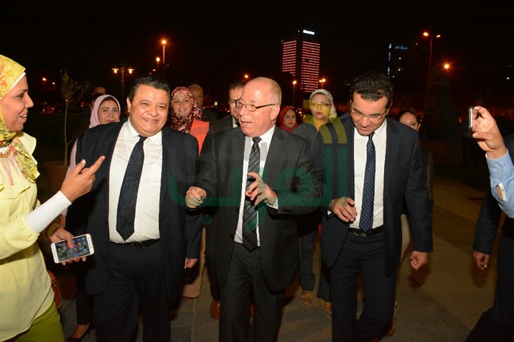 بالصور.. بدء حفل انتصارات اكتوبر الــ 44 بساحة الهناجر بالصور.. بدء حفل انتصارات اكتوبر الــ 44 بساحة الهناجر