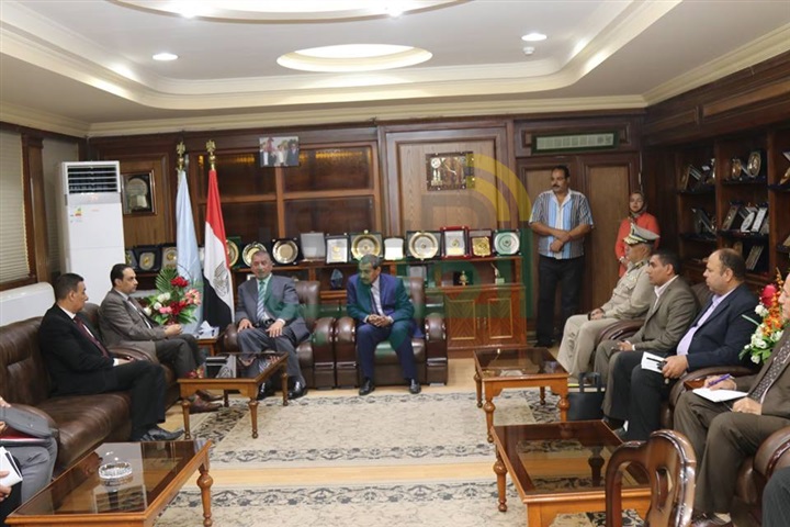 بالصور.. محافظ كفر الشيخ يستقبل رئيس الجهاز المركزي للتنظيم والإدارة