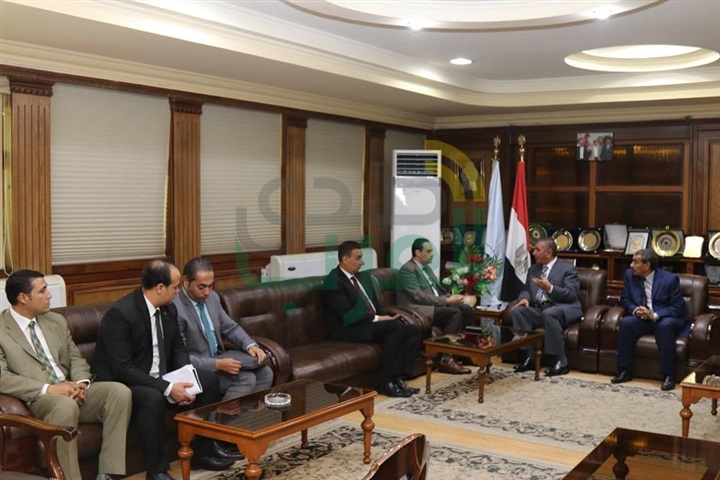 بالصور.. محافظ كفر الشيخ يستقبل رئيس الجهاز المركزي للتنظيم والإدارة
