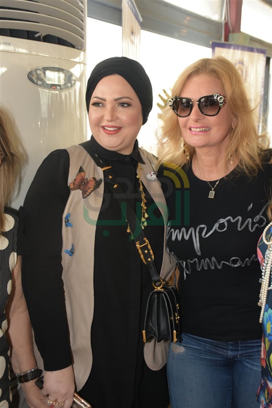 بالصور...يسرا وبشرى في ضيافة الروتاري للحديث عن الجونة السينمائي بالصور...يسرا وبشرى في ضيافة الروتاري للحديث عن الجونة السينمائي