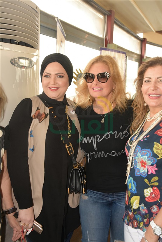 بالصور...يسرا وبشرى في ضيافة الروتاري للحديث عن الجونة السينمائي بالصور...يسرا وبشرى في ضيافة الروتاري للحديث عن الجونة السينمائي