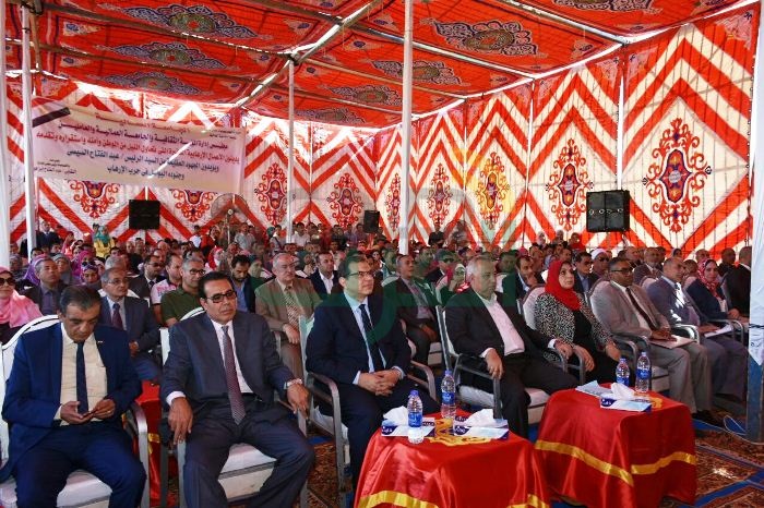  وزير القوى العاملة ومحافظ الشرقية يفتتحان فرع الجامعة العمالية الجديد بمدينة الزقازيق
