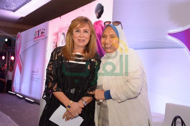 بالصور.. ‎شريف منير وهاله صدقى ونضال الشافعى واحمد زاهر فى حملة انتى الاقوى للتوعيه بسرطان الثدى