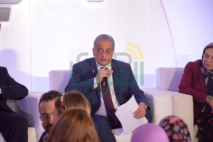 بالصور.. ‎شريف منير وهاله صدقى ونضال الشافعى واحمد زاهر فى حملة انتى الاقوى للتوعيه بسرطان الثدى