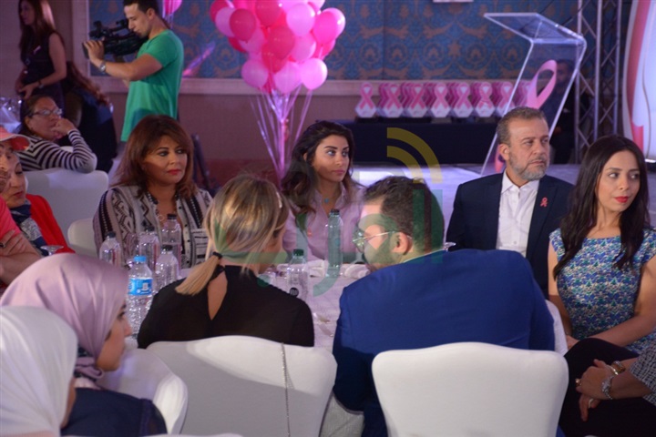 بالصور.. ‎شريف منير وهاله صدقى ونضال الشافعى واحمد زاهر فى حملة انتى الاقوى للتوعيه بسرطان الثدى