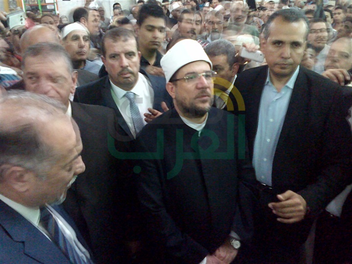 بالصور.. وزير الأوقاف يفتتح المرحلة الأولي لاعمال الترميمات بمسجد ابراهيم الدسوقي بدسوق