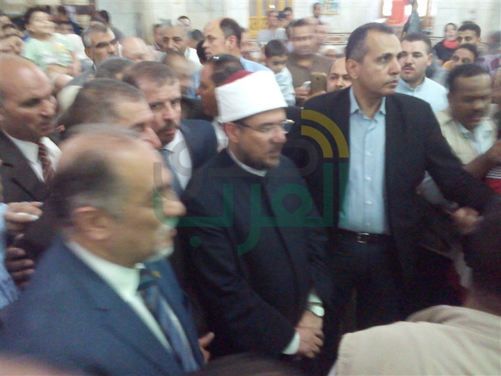 بالصور.. وزير الأوقاف يفتتح المرحلة الأولي لاعمال الترميمات بمسجد ابراهيم الدسوقي بدسوق