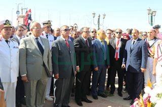بالصور.. "شهداء الواحات" يتصدر احتفالات كفر الشيخ بعيدها القومي الـ61