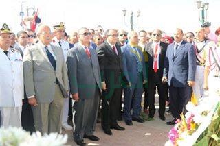 بالصور.. "شهداء الواحات" يتصدر احتفالات كفر الشيخ بعيدها القومي الـ61