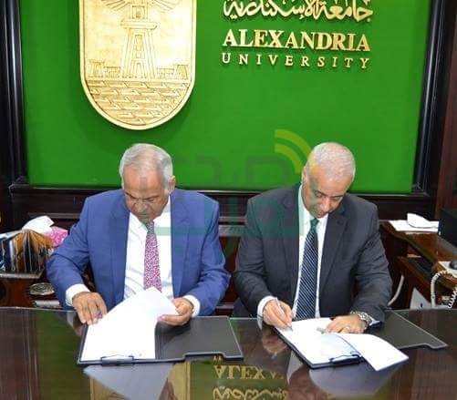 اتفاقية تعاون بين جامعة الإسكندرية ونادي سموحة 
