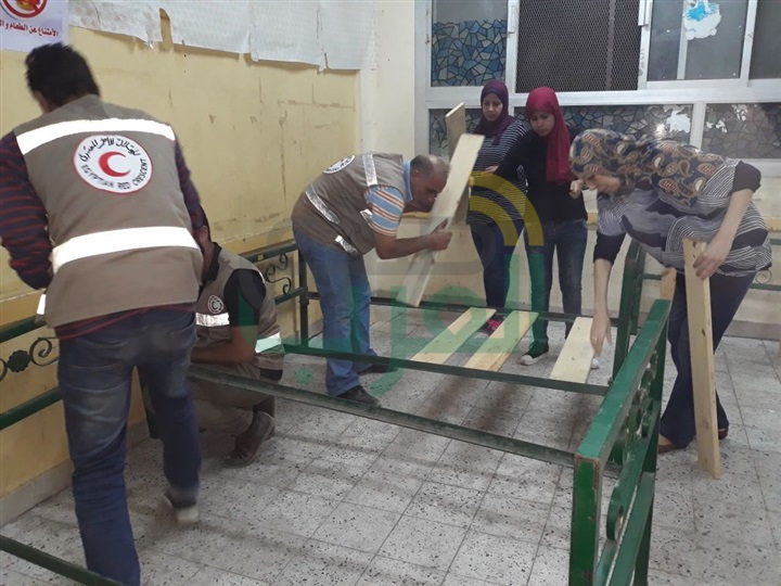 ‎التضامن": حصر وتسكين وإعاشة متضرري حريق مصنع البويات بالاسكندرية